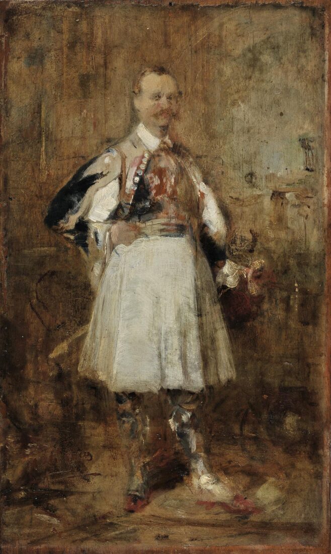 King Othon (Otto), study - Lytras Nikephoros
