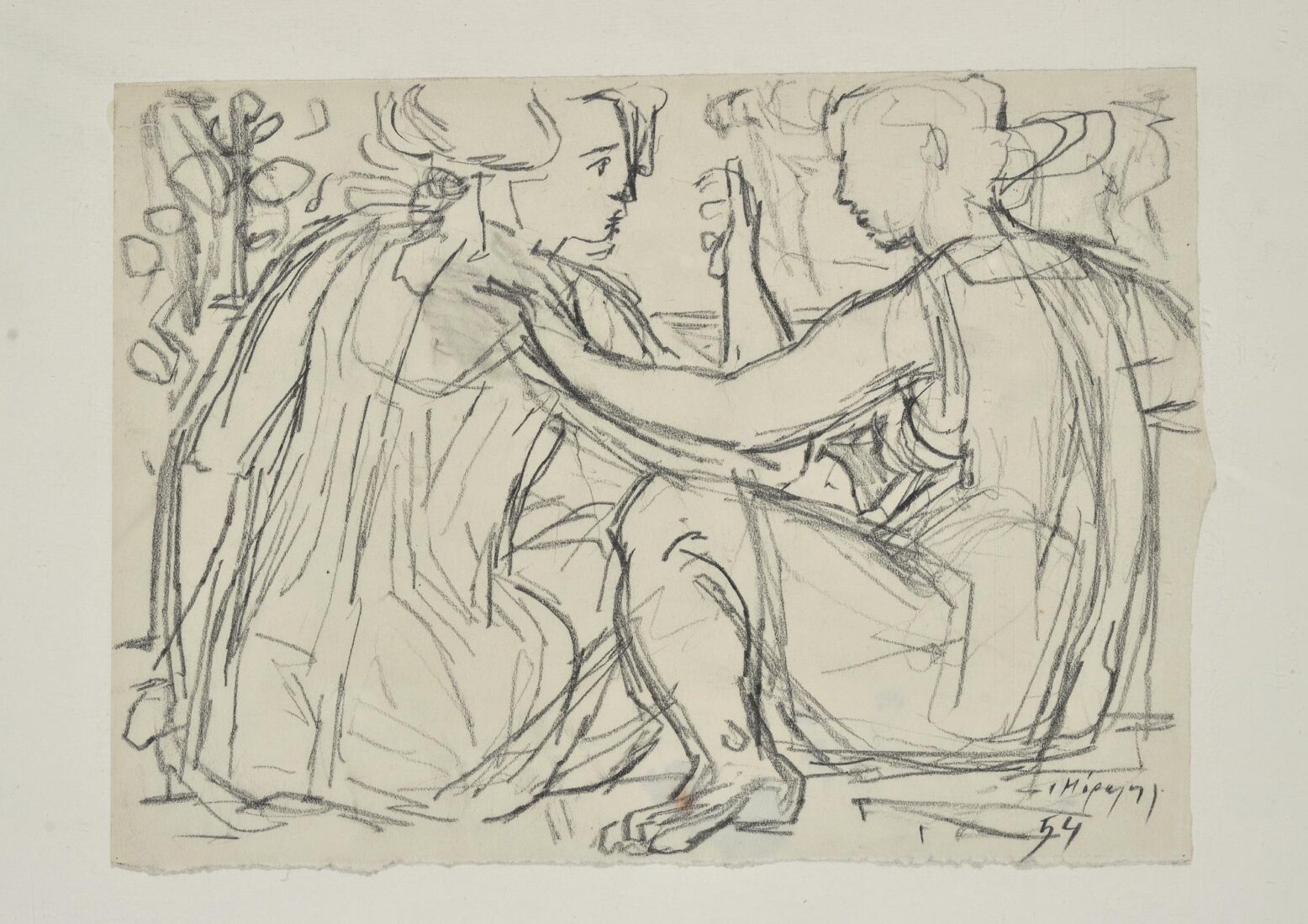 Preliminary Sketch for a Composition - Moralis Yannis