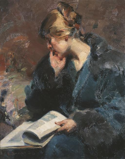 Portrait of the Artist’s Wife - Biskinis Dimitrios