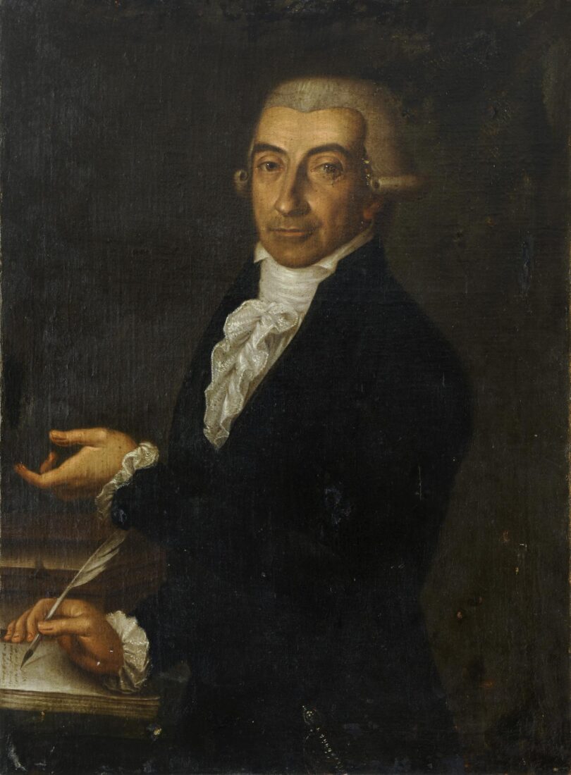 Portrait of a Noble Man with Wig - Koutouzis Nikolaos