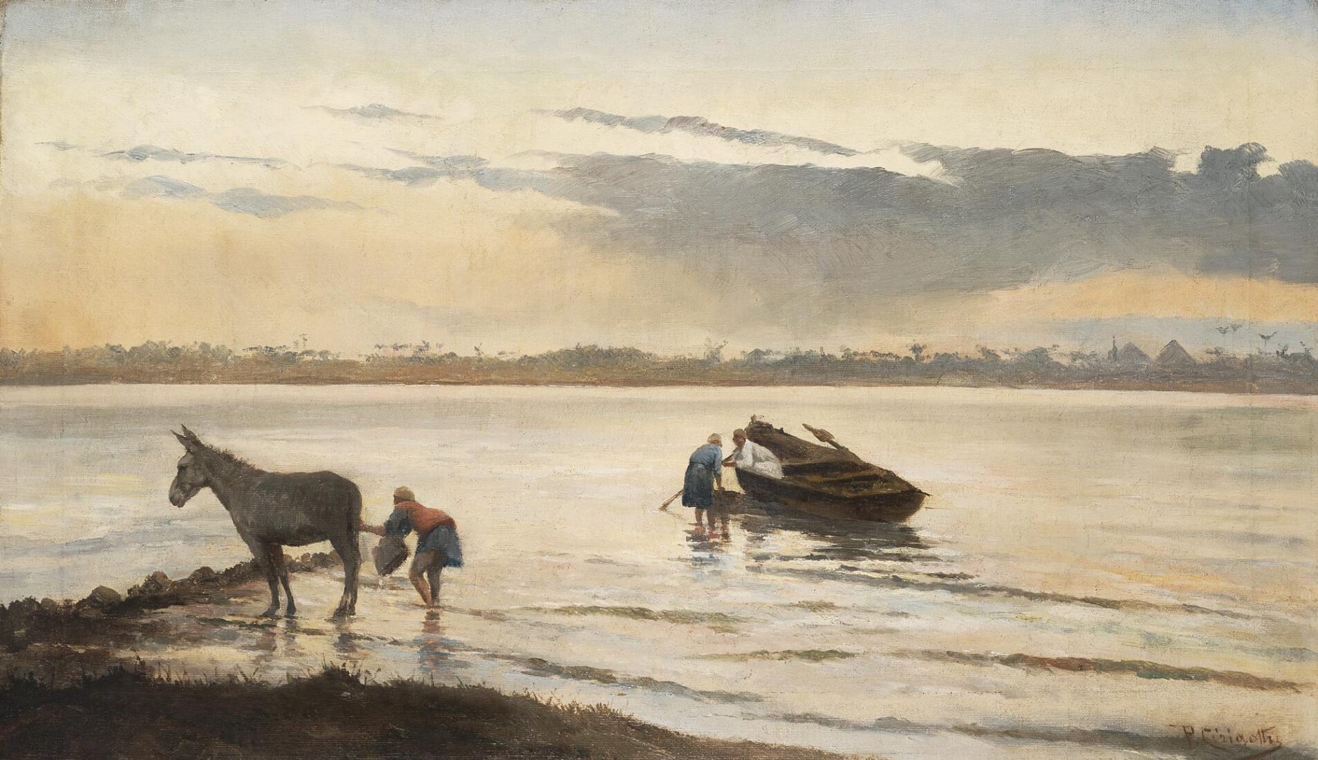 Washing in the Nile - Cirigotis Pericles