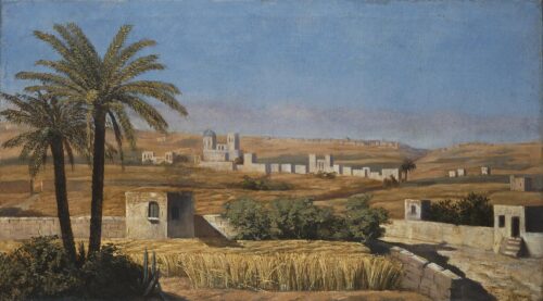 Village with Palms in Egypt - Cirigotis Pericles