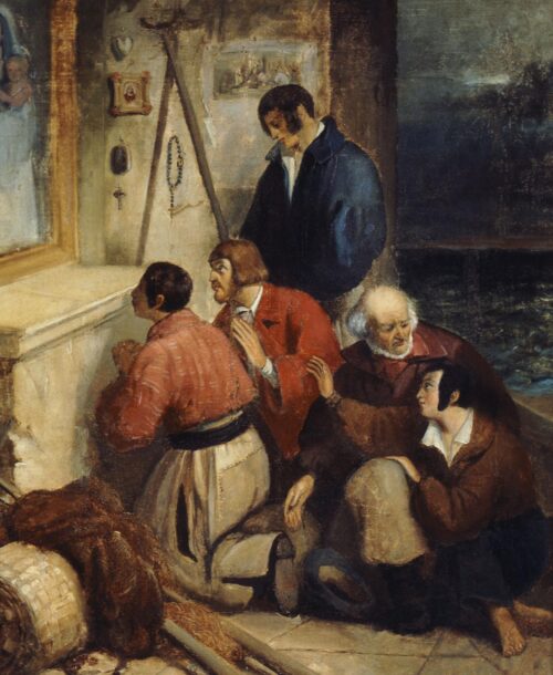 Sailors Praying to the Virgin Mary - Tsokos Dionysios