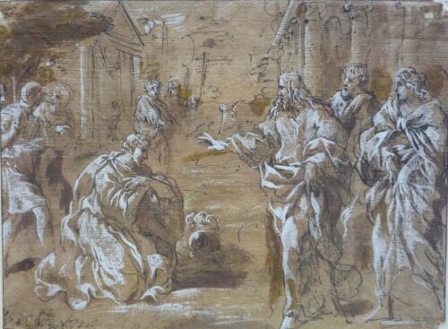 Christ and the Centurion of Capernaum - Aquila Pietro