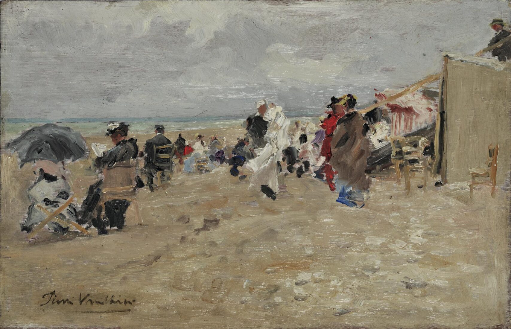 Beach - Vauthier Pierre Louis Leger