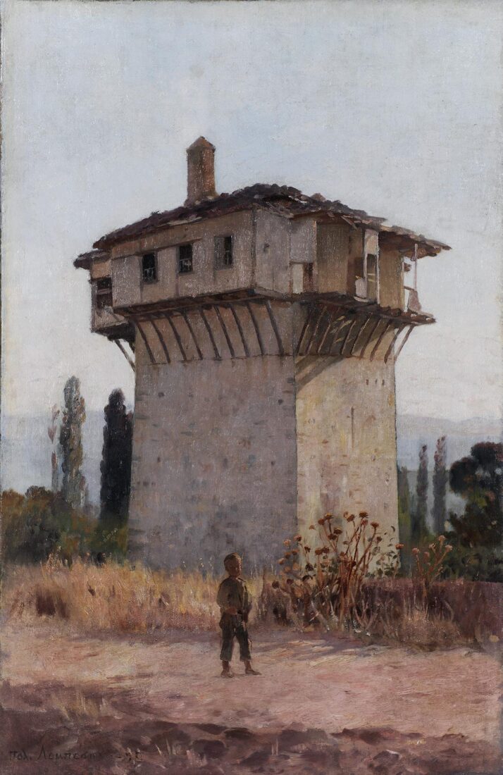 Tower on Mount Pelion - Lembesis Polychronis