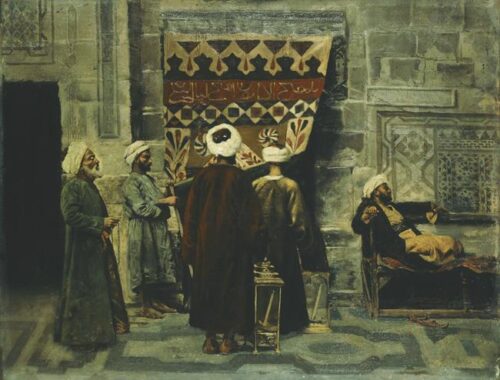 Arabs Entering a Mosque - Varouchas Themistoklis