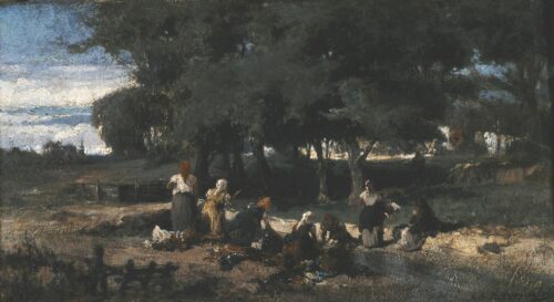 Washerwomen - Volanakis Κonstantinos