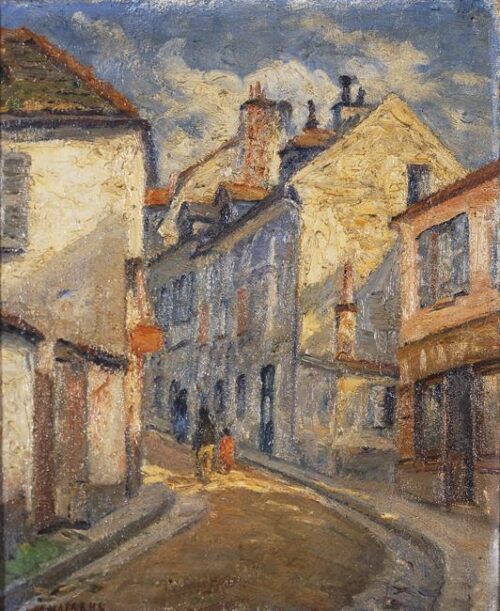 Street in France, Auvergne - Miliadis Stelios