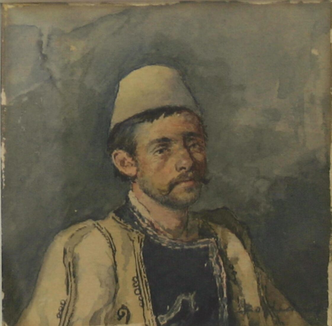 Portrait of Epirot Man - Bokatsiampis Vikentios