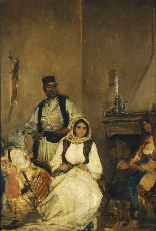 Family by the Hearth - Xydias Nikolaos