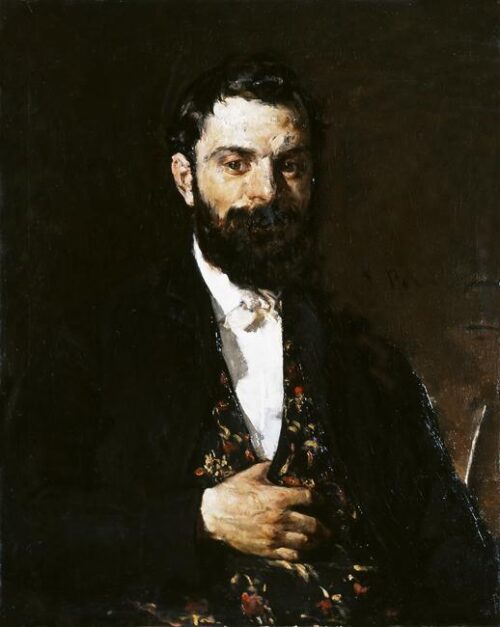 Portrait of the Painter Gavalas - Roilos Georgios