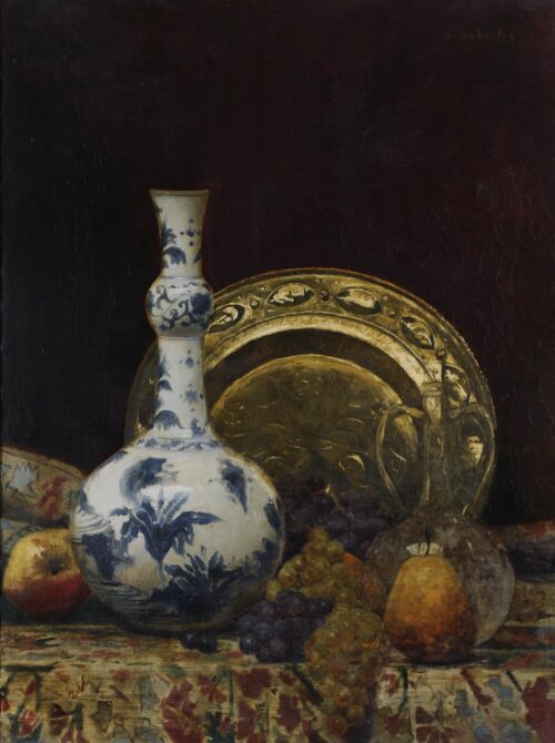 Still Life with Porcelain Vase - Savvidis Symeon