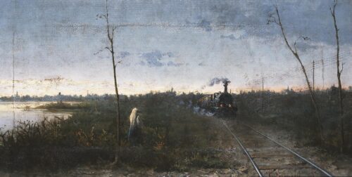 Landscape with a Train - Samarzis Georgios