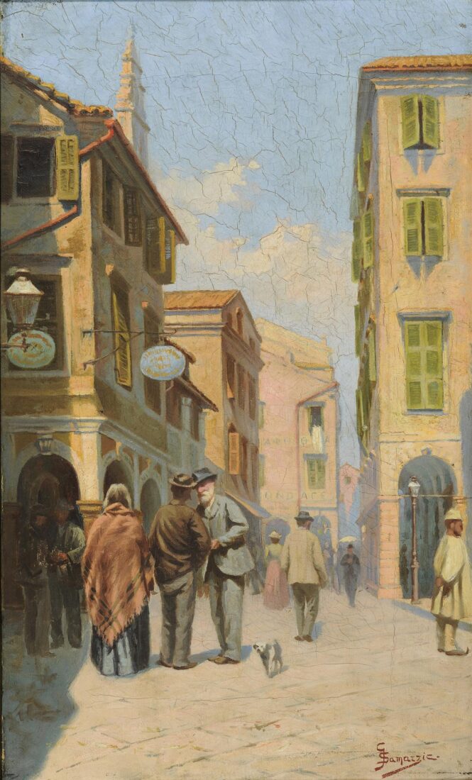 Street in Corfu - Samarzis Georgios