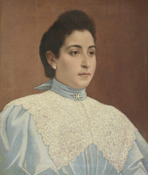 Portrait of a Young Woman - Varveris Nestor