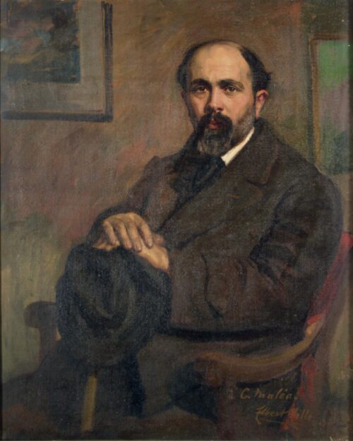 Portrait of the Painter Konstantinos Maleas - Mille Albert