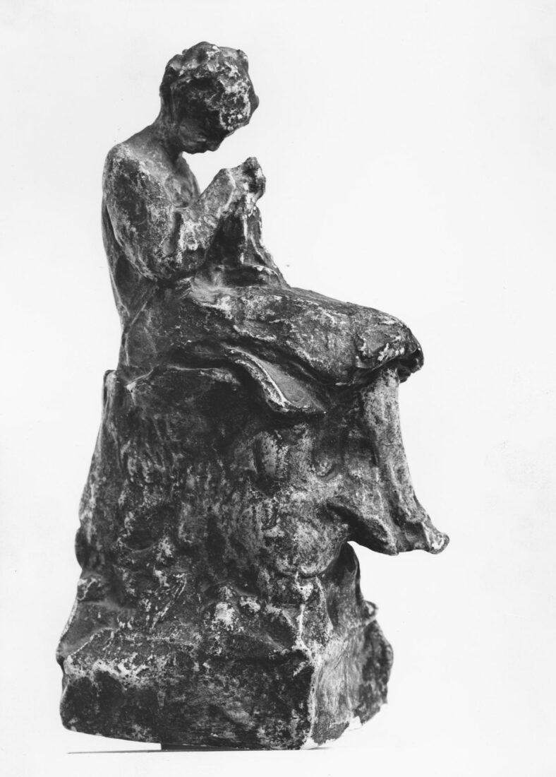 Girl Knitting - Gyzis Nikolaos