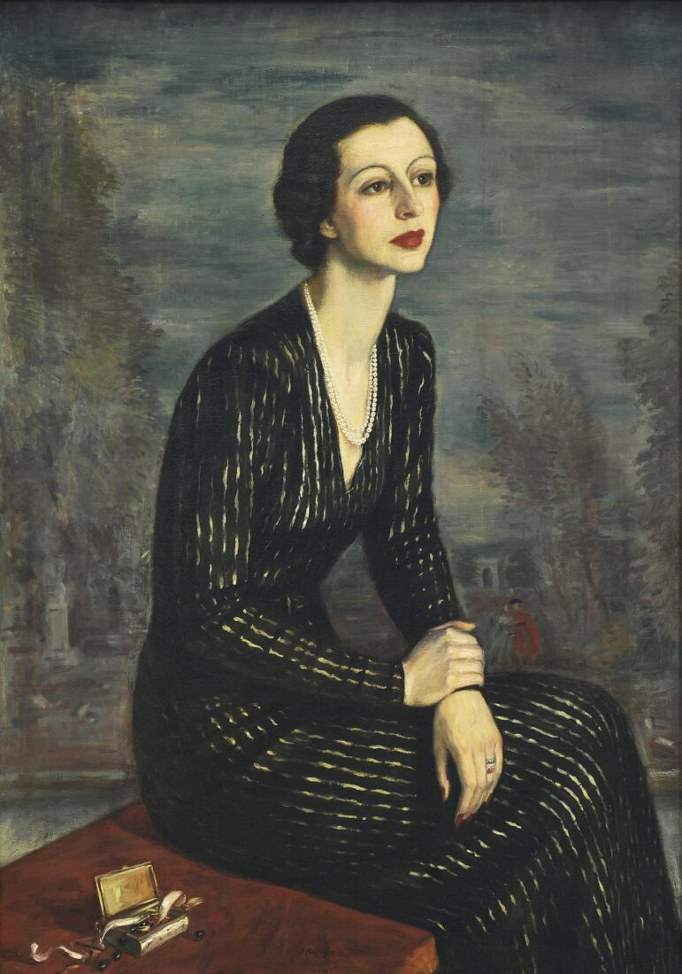 Portrait of Ioanna N. Lourou - Moralis Yannis