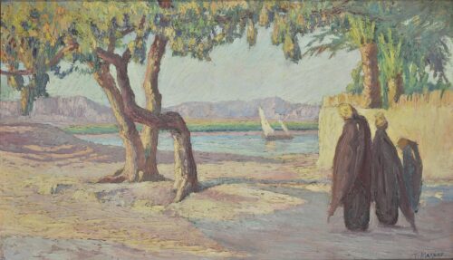 Sur le Nile (Soir), On the Nile (Evening) - Maleas Konstantinos