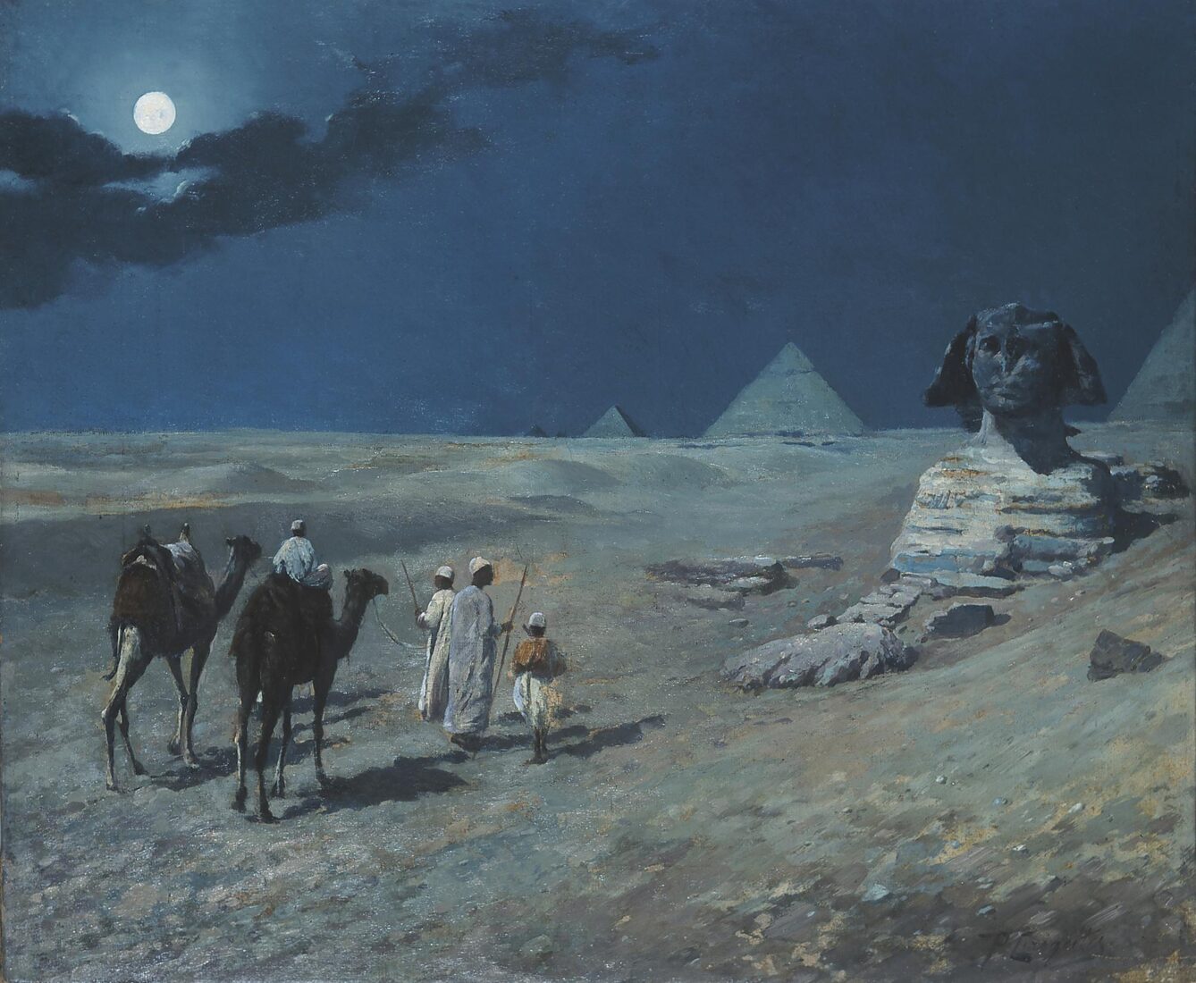 The Sphinx in Cairo