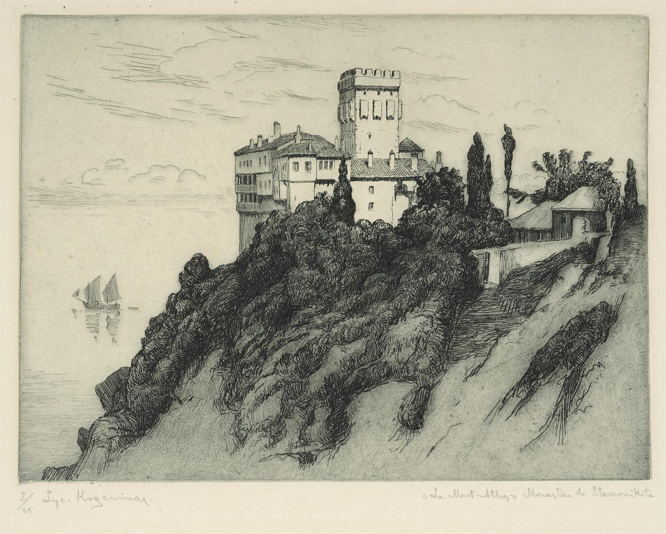 Mount Athos (suite) – Stavronikita Monastery - Kogevinas Lykourgos