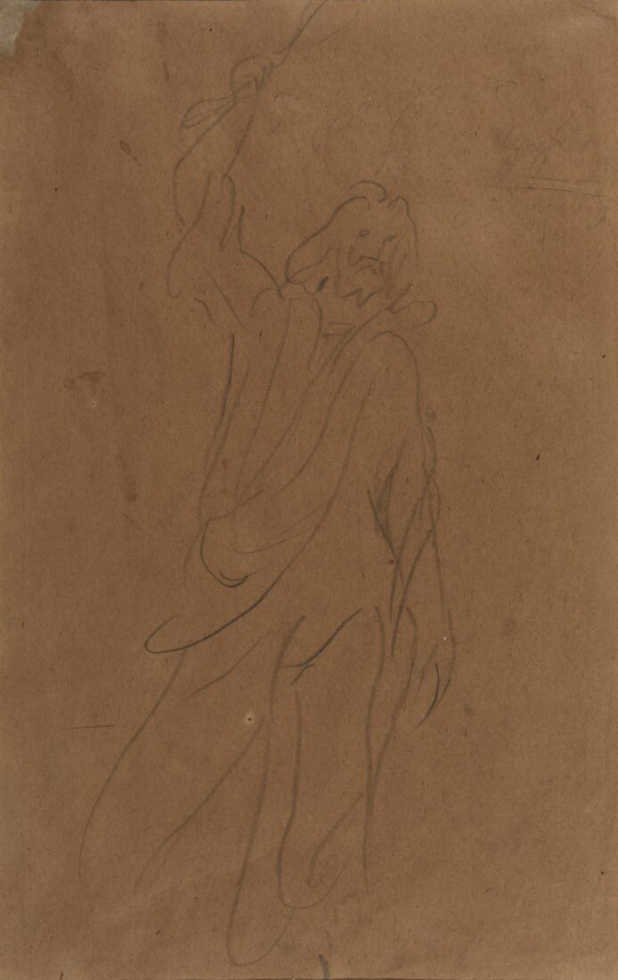 Christ Holding up the Flagellum - Chalepas Yannoulis