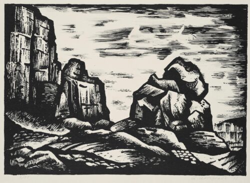 Landscape with Rocks - Asteriadis Aghinor