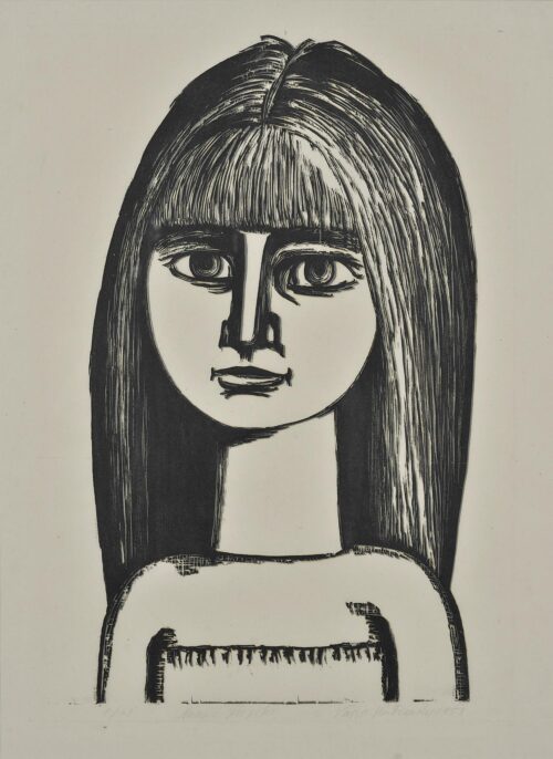 Girl with Fringe - Katraki Vasso