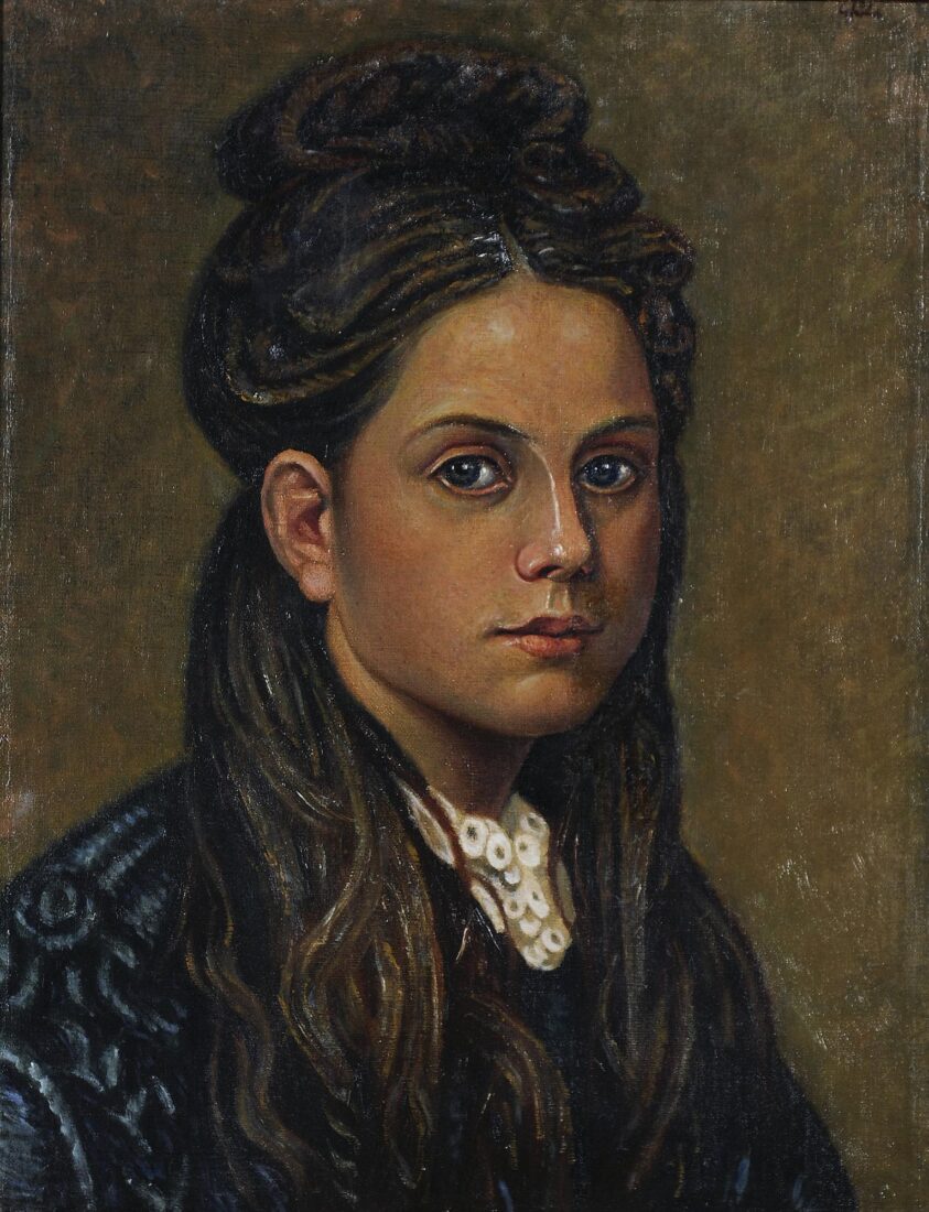 Portrait of a Girl - Hatzikyriakos-Ghika Nikos