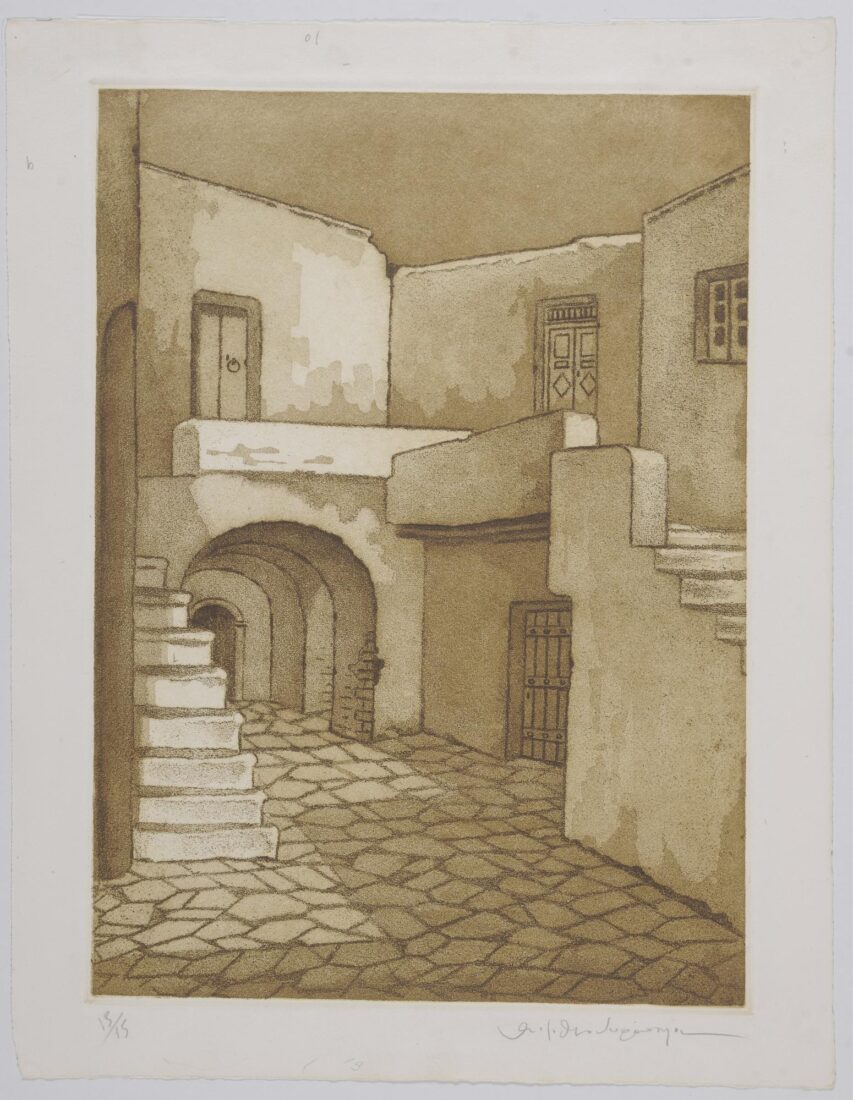 Courtyard in Paros - Theodoropoulos Angelos