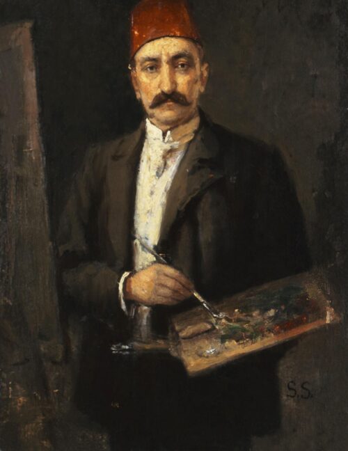 Portrait of the Turkish Painter Ali Ahmed - Savvidis Symeon