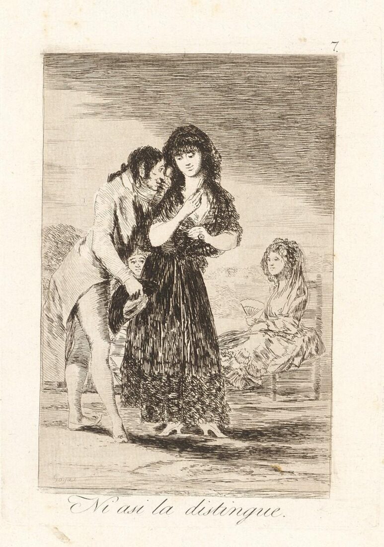 Ούτε καν έτσι την αναγνωρίζει - Goya y Lucientes Francisco