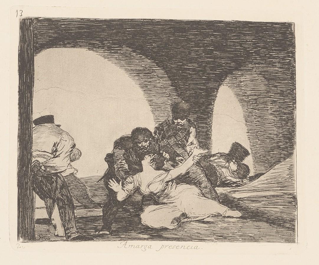 Πικρή η παρουσία - Goya y Lucientes Francisco