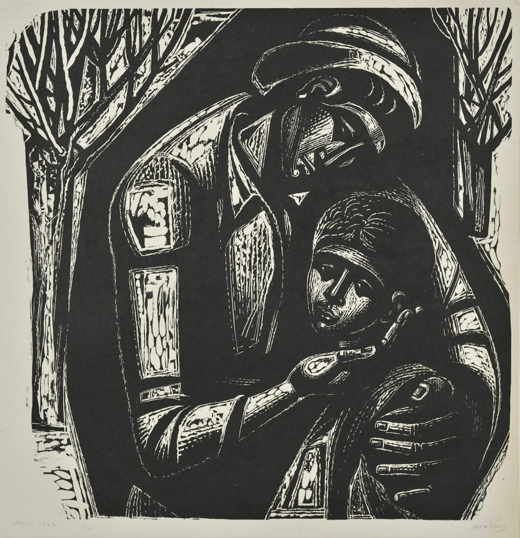 Composition with Mother and Child - Tassos (Alevizos Anastasios)