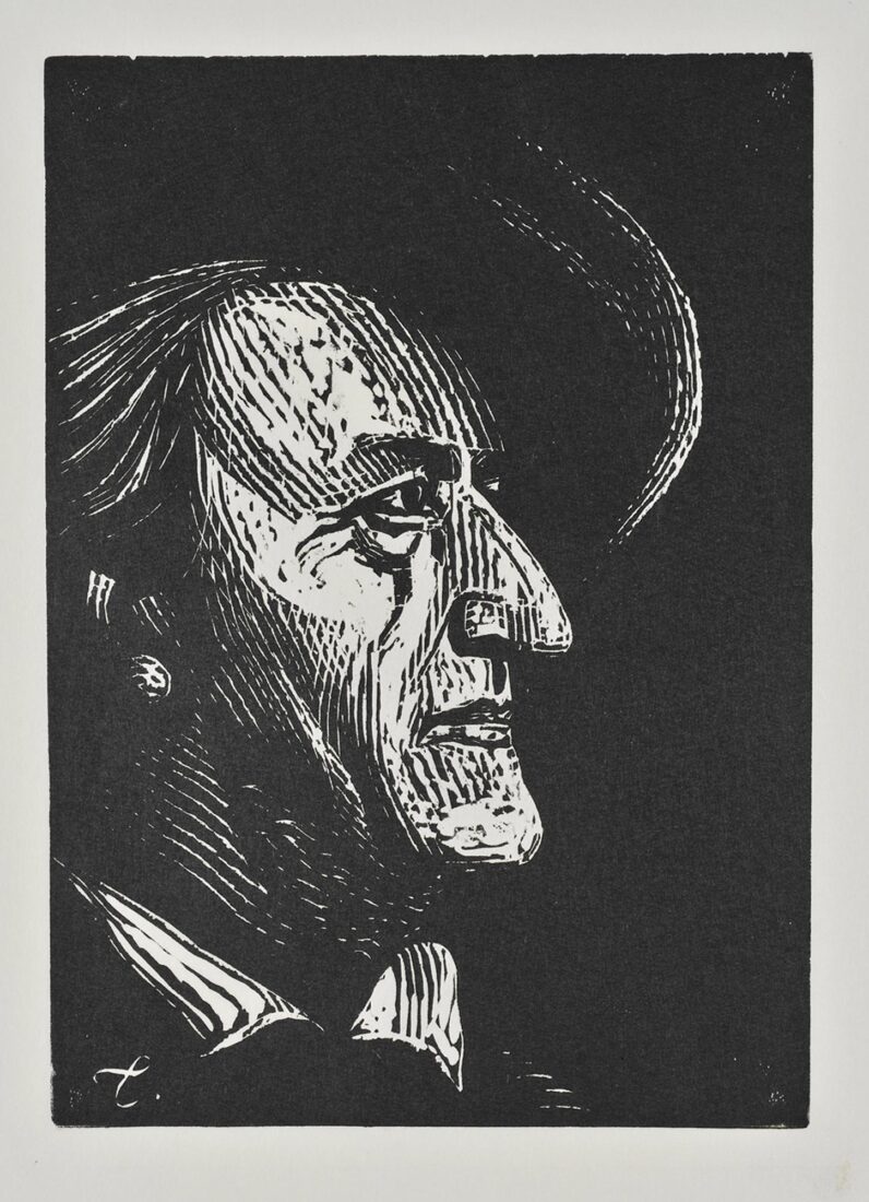 Wagner (Cover for the “Theatre” Magazine) - Tassos (Alevizos Anastasios)