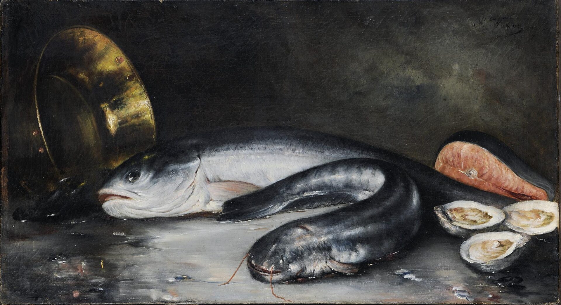 Still Life with Fish - Vokos Nikolaos