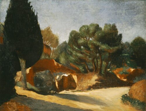 Landscape with Pines - Galanis Dimitrios