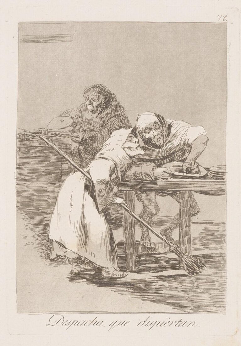 Κάνε γρήγορα, ξυπνούν - Goya y Lucientes Francisco