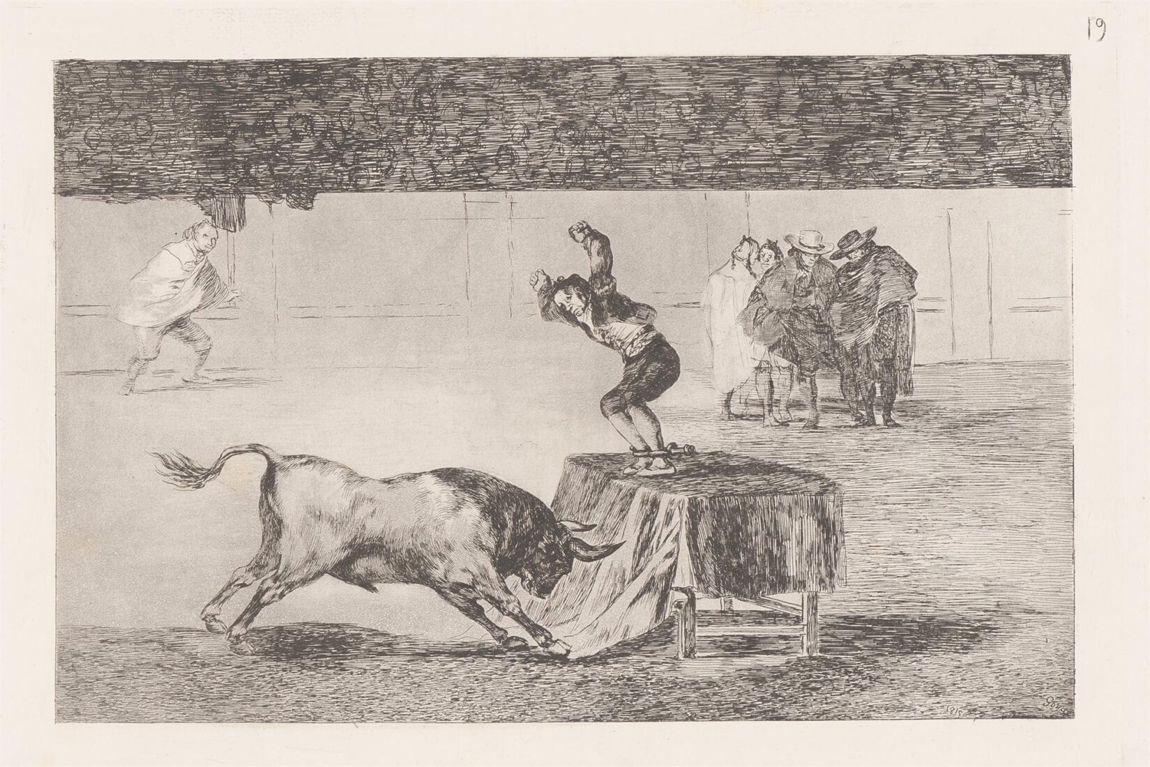 Άλλη τρέλλα του στην ίδια αρένα - Goya y Lucientes Francisco
