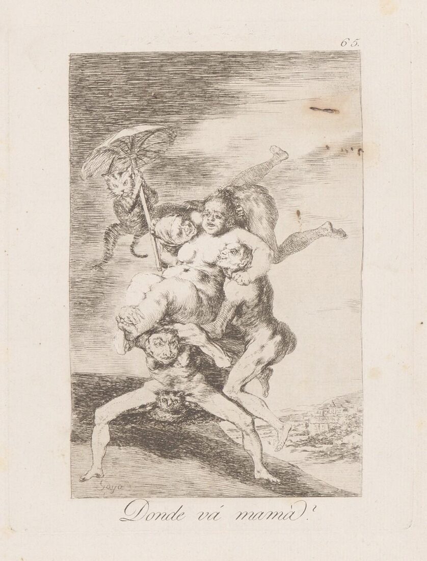 Πού πάει η μαμά; - Goya y Lucientes Francisco