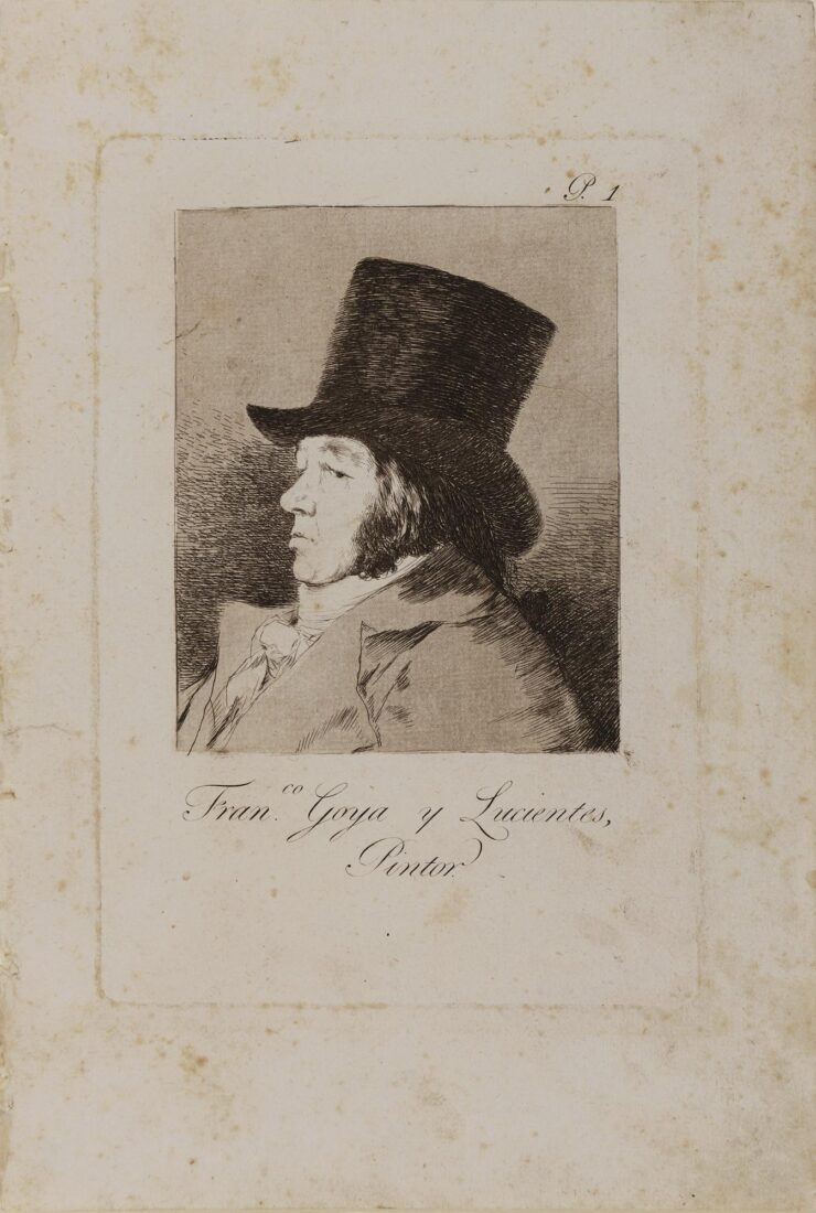 From the series “Los Caprichos” – Francisco Goya y Lucientes, painter - Goya y Lucientes Francisco