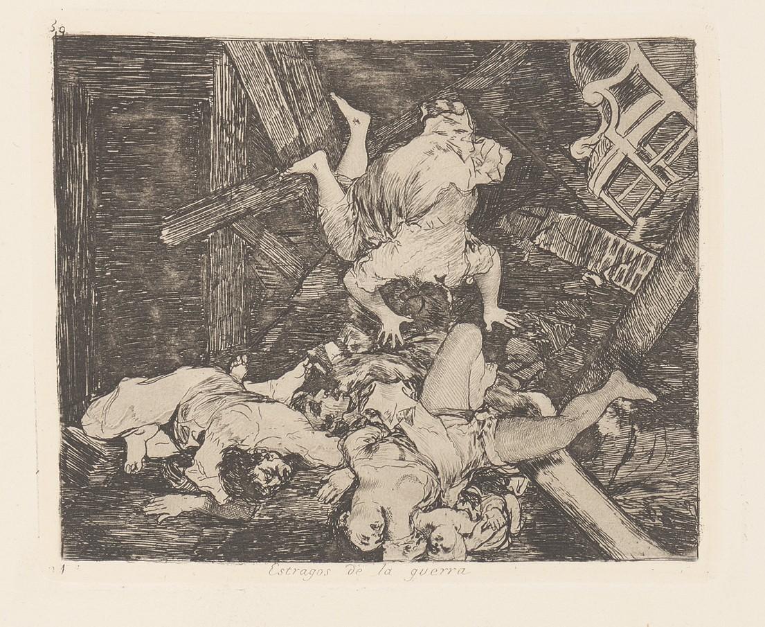 Ravages of war. (Estragos de la guerra) - Goya y Lucientes Francisco