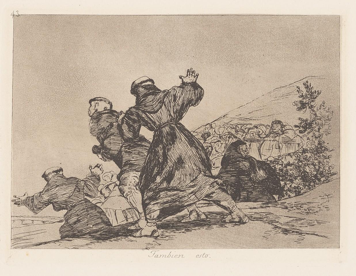 This too. (Tambien esto) - Goya y Lucientes Francisco