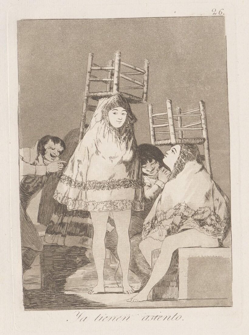 Απέκτησαν κιόλας κάθισμα - Goya y Lucientes Francisco