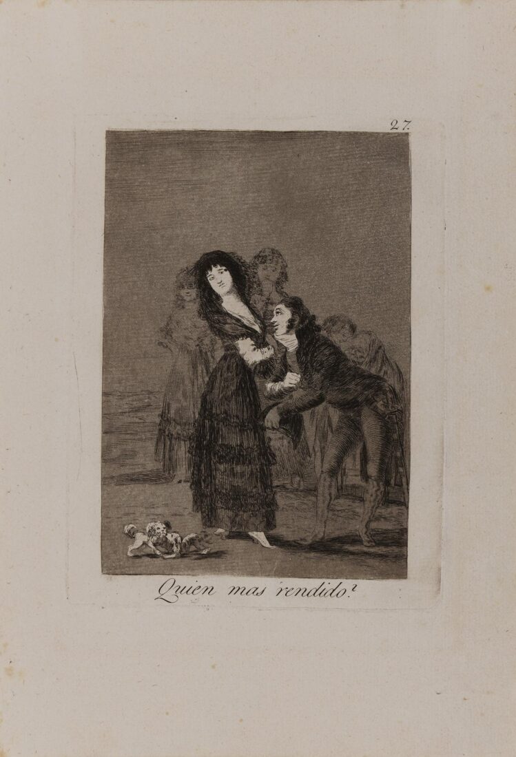 Ποιός είναι ο πιο υποταγμένος; - Goya y Lucientes Francisco