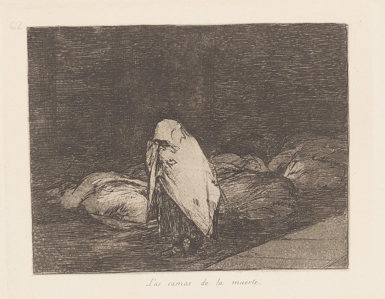 The beds of death. (Las camas de la muerte) - Goya y Lucientes Francisco