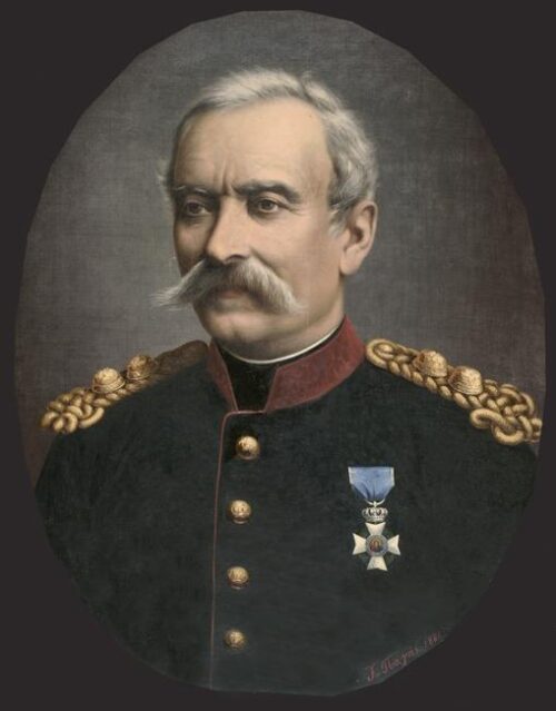 Portrait of the Lieutenant Colonel Vlachopoulos - Pachis Charalambos