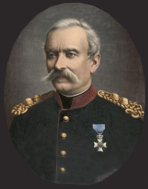 Portrait of the Lieutenant Colonel Vlachopoulos - Pachis Charalambos