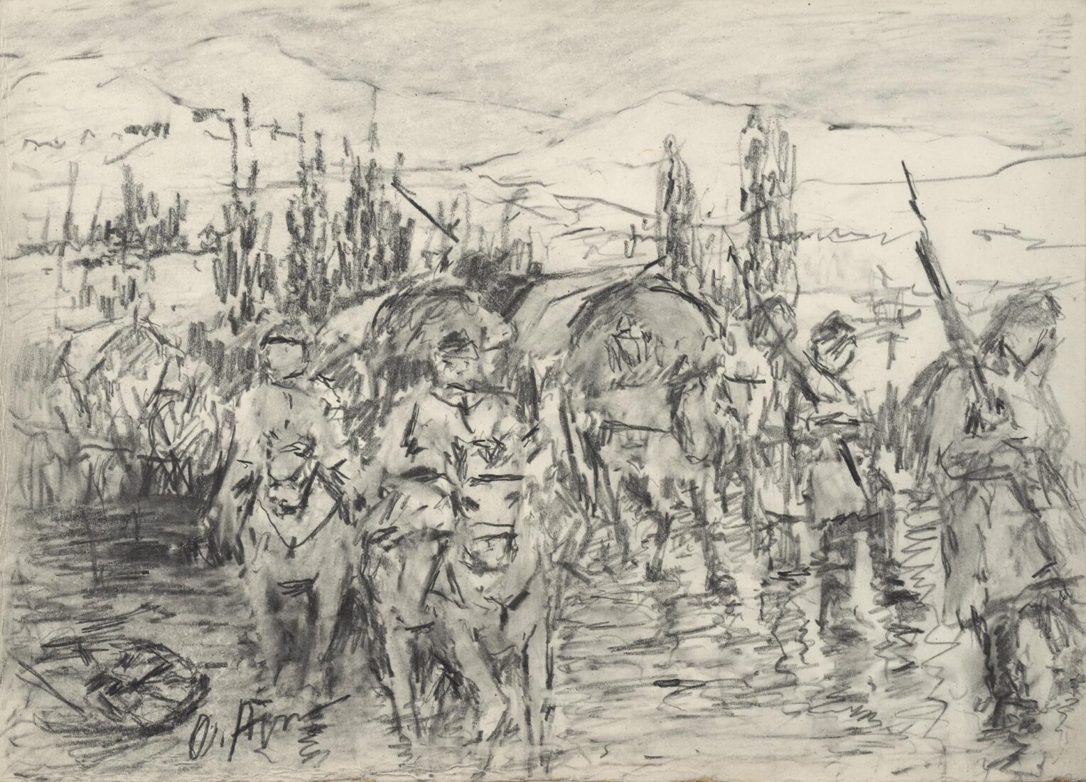 Drawing from the Balkan Wars - Argyros Umvertos